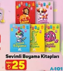 SEVİMLİ BOYAMA KİTAPLARI
